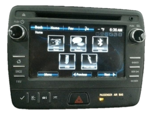 2015-2017 Buick Enclave AM-FM-CD Radio Control Panel (Used OEM)