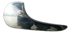 2008-2017 Buick Enclave Chrome Chrome Interior Door Handle Lever - Front, Left (Driver) (Used OEM)