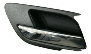 2007-2014 GMC Yukon XL Chrome Chrome Interior Door Handle - Front, Left (Driver) (Used OEM)
