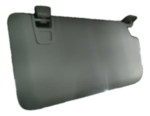 2019-2023 Ford Ranger Gray Sun Visor with Mirror without Light - Right (Passenger) (Used OEM)