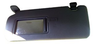 2011-2015 Kia Sorento Gray Sun Visor without Vanity Light - Left (Driver) (Used OEM)