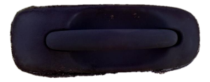 2003-2007 Dodge Caravan Black Keyless Entry Exterior Door Handle - Right (Passenger) (Used OEM)
