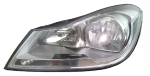 2012-2015 Mercedes-Benz C300 Chrome Chrome Housing Headlight Assembly - Left (Driver) (Used OEM)