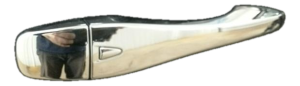2013 Nissan Pathfinder Chrome Chrome Exterior Door Handle - Front, Right (Passenger) (Used OEM)