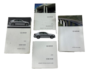 2006-2013 Lexus IS350 Owners Manual Books Only (Used OEM)