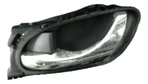 2014-2020 Nissan Rogue Chrome Chrome Interior Door Handle - Front, Left (Driver) (Used OEM)