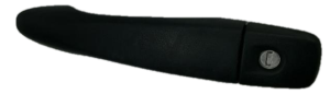 2016-2020 Nissan Rogue Black Textured Exterior Door Handle - Front, Left (Driver) (Used OEM)