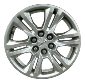 2019-2020 GMC Canyon Silver 17x8 6-Split Spoke Alloy Wheel (Used OEM)