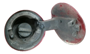 2010-2017 GMC Terrain Red Fuel Filler Door (Used OEM)