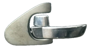 2009-2012 Suzuki Equator Chrome Chrome Interior Door Handle - Front, Left (Driver) (Used OEM)