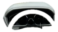 2013-2017 Buick Enclave Gray Speedometer Instrument Panel Bezel (Used OEM)