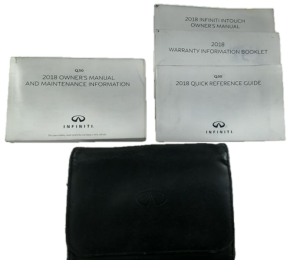 2018 INFINITI Q50 Owners Manual and Quick Reference Guide (Used OEM)