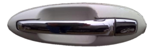2001-2006 Kia Optima Chrome Chrome Exterior Door Handle - Left (Driver) (Used OEM)
