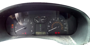 2006-2008 Kia Optima Gray Speedometer Instrument Panel Bezel (Used OEM)