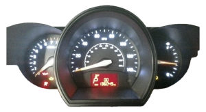 2012-2015 Kia Rio Instrument Cluster with ECO Switch and Temperature Light (Used OEM)