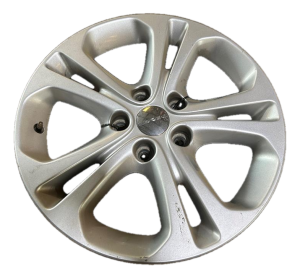2011-2013 Dodge Durango 18x8 5-Split Spoke Painted Silver Alloy Wheel (Used OEM)