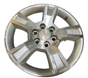 2007-2008 GMC Acadia 18-Inch 5-Spoke Silver Machined Alloy Wheel (Used OEM)