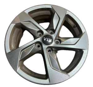 2021-2024 Kia K5 Black 16x6.5 5-Spoke Painted Charcoal Alloy Wheel (Used OEM)