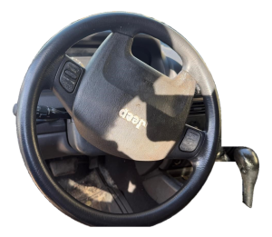 1999-2004 Jeep Grand Cherokee Black Tilt Steering Column with Cruise Control (Used OEM)