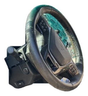 2016-2017 Ford Police Interceptor Utility Tan Tilt Steering Column with Cruise Control (Used OEM)