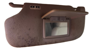 2005-2007 Buick Rainier Gray Sun Visor with Illuminated Vanity Mirror - Left (Driver) (Used OEM)
