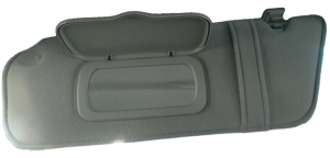 2001-2005 Ford Explorer Gray Non-Illuminated Sun Visor - Left (Driver) (Used OEM)