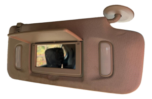 2010-2017 GMC Terrain Tan Sun Visor - Right (Passenger) (Used OEM)