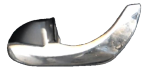 2014-2020 Nissan Rogue Black Interior Door Handle - Front, Left (Driver) (Used OEM)
