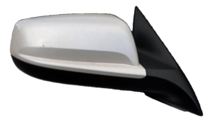 2013 Chevrolet Malibu White Power Door/Side View Mirror - Right (Passenger) (Used OEM)