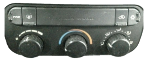 2003 Dodge Caravan Manual Temperature Control Module with Heated Seats and Rear Wiper (Used OEM)