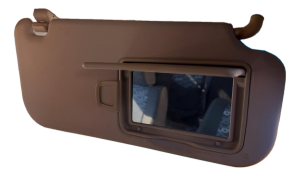 2010-2013 Kia Soul Black Sun Visor with Mirror - Right (Passenger) (Used OEM)