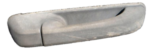 2011-2024 Ram 1500 Blue Textured Exterior Door Handle - Front, Right (Passenger) (Used OEM)
