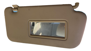 2004-2009 Kia Spectra Tan Sun Visor - Right (Passenger) (Used OEM)