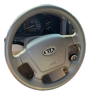 2004-2009 Kia Spectra Tan Tilt Steering Column with Cruise Control (Used OEM)