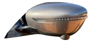 2018-2020 Nissan Pathfinder Gray Power Door/Side View Mirror - Left (Driver) (Used OEM)