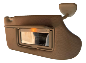2016-2017 Nissan Maxima Tan Sun Visor - Right (Passenger) (Used OEM)