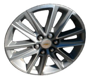 2022-2024 Chevrolet Traverse Silver 18x7.5 12-Spoke Silver Painted Alloy Wheel (Used OEM)