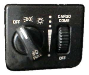 2003 Dodge Ram 2500 Van Dash Mounted Headlight Switch (Used OEM)
