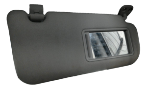 2010-2015 Hyundai Tucson Gray Sun Visor without Sunroof - Right (Passenger) (Used OEM)