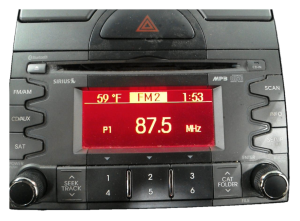 2010-2011 Kia Soul Gray Radio Receiver Assembly (Used OEM)