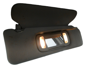 1999-2002 Toyota Avalon Tan Sun Visor without Sunroof - Right (Passenger) (Used OEM)