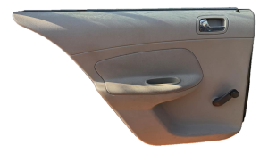 2007-2009 Pontiac G5 Gray Door Interior Trim Panel - Rear, Left (Driver) (Used OEM)