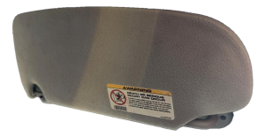 2002-2005 Dodge Ram 1500 Black Sun Visor without Vanity Mirror - Right (Passenger) (Used OEM)
