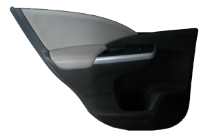 2012-2016 Honda CR-V Black Door Interior Trim Panel - Rear, Left (Driver) (Used OEM)