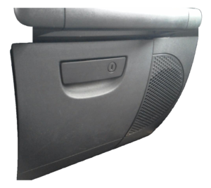 2007-2010 Jeep Wrangler Gray Glove Box (Used OEM)