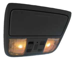 2015-2016 Honda CR-V Black Floor Console Panel with Sunroof Cutout (Used OEM)