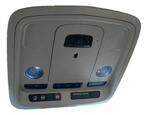 2013-2014 Cadillac XTS Tan Overhead Console Panel (Used OEM)