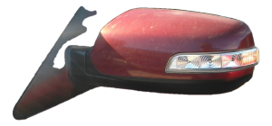 2011-2015 Kia Sorento Red Power Door/Side View Mirror - Left (Driver) (Used OEM)