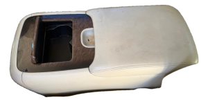 2011-2013 INFINITI QX56 Tan Floor Console Compartment - Rear (Used OEM)