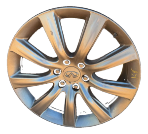 2011-2013 INFINITI QX56 22x8 9-Spoke Smoked Hyper Painted Alloy Wheel (Used OEM)